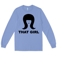 Colony Blue that girl Long Sleeve Tee - DesigneFamous