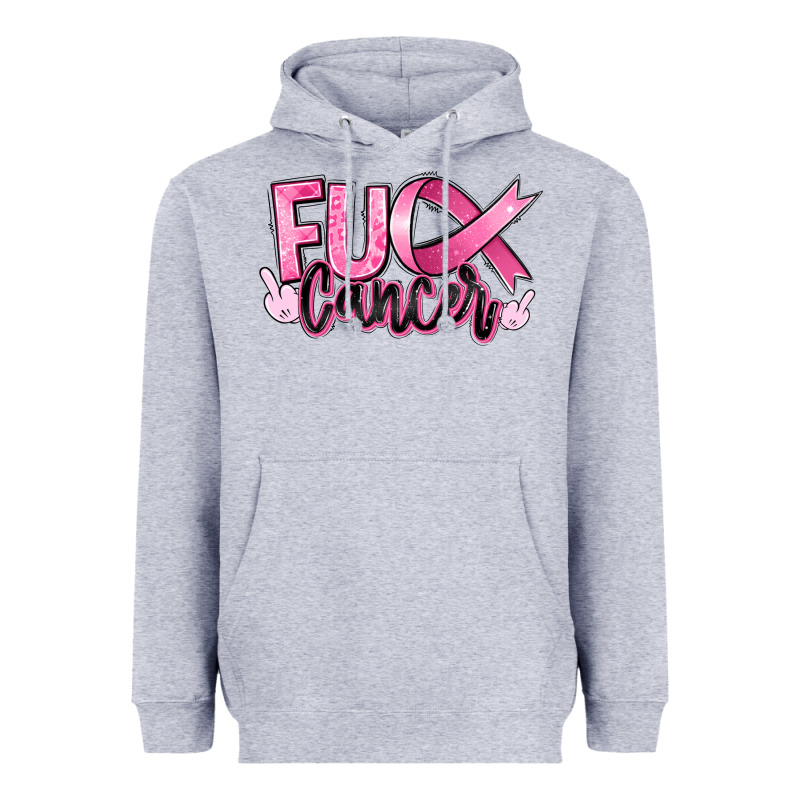 Fuck Breast Cancer Heavyweight Hoodie by RanaPortraitStore | Teevron