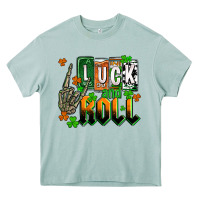 Arona St. Patrick's Luck and roll Heavy Core Tee - OliviaCreatesArt