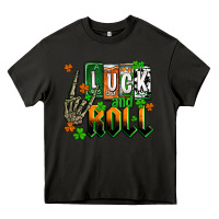 Asphalt St. Patrick's Luck and roll Heavy Core Tee - OliviaCreatesArt