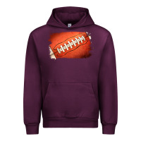 Mauve Wine american football brushstroke Urban Hoodie - Jasminsmagicworld