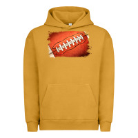 Pigment Peanut Butter american football brushstroke Urban Hoodie - Jasminsmagicworld