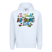 White i teach au some kids Premium Hoodie - Artiststas