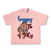 Salmon happy 4th of july Urban Heavy Tee - BundleAndBundleShop