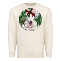 Sandshell Bull Terrier And Farm Premium Sweatshirt - RanaPortraitStore