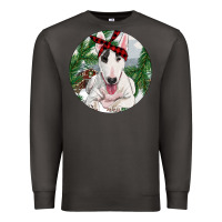 Smoke Bull Terrier And Farm Premium Sweatshirt - RanaPortraitStore