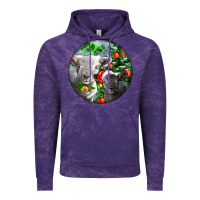 Cloud Purple christmas southdown baby sheeps Vintage Hoodie - LillyAllenDesigns