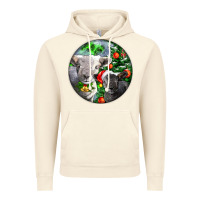 Vintage Artic christmas southdown baby sheeps Vintage Hoodie - LillyAllenDesigns
