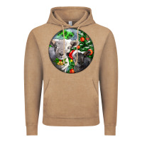 Vintage Coffee christmas southdown baby sheeps Vintage Hoodie - LillyAllenDesigns
