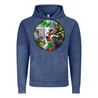 Vintage Denim christmas southdown baby sheeps Vintage Hoodie - LillyAllenDesigns