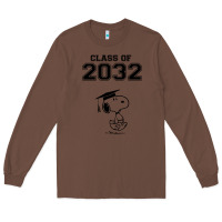 Chestnut funny graduation class of 2032 Long Sleeve Tee - DesigneFamous