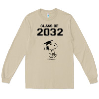 Mushroom funny graduation class of 2032 Long Sleeve Tee - DesigneFamous