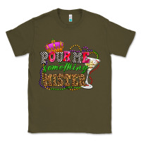 Army Green pour me something mister olivia Classic Tee - OliviaCreatesArt