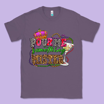 Pour Me Something Mister Olivia Classic Tee Designed By Oliviacreatesart