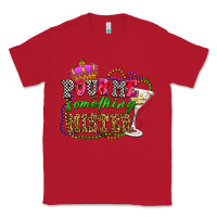 Red pour me something mister olivia Classic Tee - OliviaCreatesArt