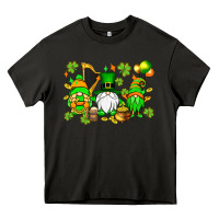 Asphalt St. Patrick's Day gnomes Heavy Core Tee - OliviaCreatesArt