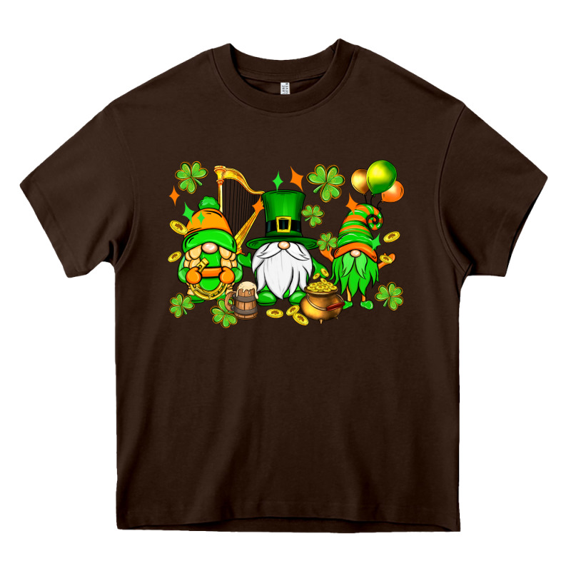 St. Patrick's Day Gnomes Heavy Core Tee by OliviaCreatesArt | Teevron