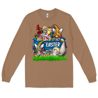 Toasted Coconut easter Long Sleeve Tee - CowhideDigitalArt