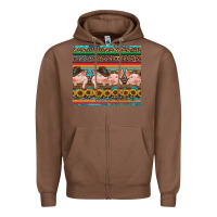 Chestnut western serape pigs Zipper Hoodie - RanaPortraitStore