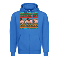 True Royal western serape pigs Zipper Hoodie - RanaPortraitStore