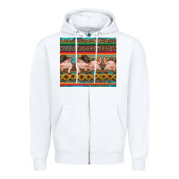 White western serape pigs Zipper Hoodie - RanaPortraitStore