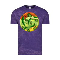 Cloud Purple hispanic heritage month round earrings 1 Vintage Tee - BundleAndBundleShop