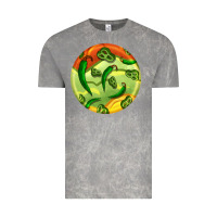 Cloud Rock hispanic heritage month round earrings 1 Vintage Tee - BundleAndBundleShop