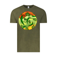 Hispanic Heritage Month Round Earrings 1 Vintage Tee | Teevron