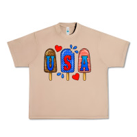 Burro usa popsicles Urban Heavy Tee - BundleAndBundleShop