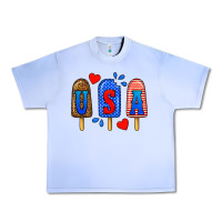 Grape Ice usa popsicles Urban Heavy Tee - BundleAndBundleShop