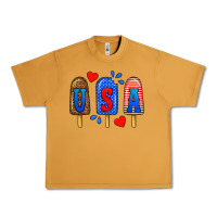 Peanut Butter usa popsicles Urban Heavy Tee - BundleAndBundleShop