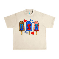 Sandshell usa popsicles Urban Heavy Tee - BundleAndBundleShop