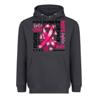 Smoke survivor breast cancer ribbon Heavyweight Hoodie - RanaPortraitStore