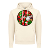Vintage Artic ho ho ho merino wool baby sheep Vintage Hoodie - LillyAllenDesigns