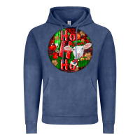 Vintage Denim ho ho ho merino wool baby sheep Vintage Hoodie - LillyAllenDesigns