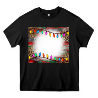 Black christmas bleach effect tumler Heavy Core Tee - CowCowDesign