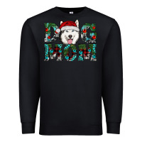 Black Christmas Dog Mom Husky Premium Sweatshirt - RanaPortraitStore