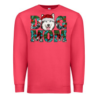 Cardinal Christmas Dog Mom Husky Premium Sweatshirt - RanaPortraitStore