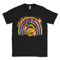 Black mardi gras rainbow Classic Tee - OliviaCreatesArt