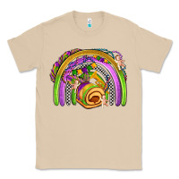 Mushroom mardi gras rainbow Classic Tee - OliviaCreatesArt