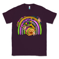 Plum mardi gras rainbow Classic Tee - OliviaCreatesArt
