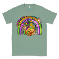 Sage mardi gras rainbow Classic Tee - OliviaCreatesArt