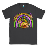 Smoke mardi gras rainbow Classic Tee - OliviaCreatesArt