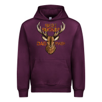 Mauve Wine best buckin' dad ever deer Urban Hoodie - Jasminsmagicworld