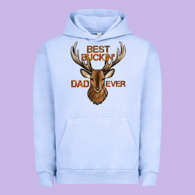Best Buckin' Dad Ever Deer Urban Hoodie Designed By Jasminsmagicworld