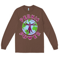 Chestnut heavyweights power Long Sleeve Tee - DesigneFamous
