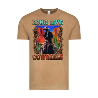 Vintage Camel long live cowgirls Vintage Tee - FaDigitalArtStudio
