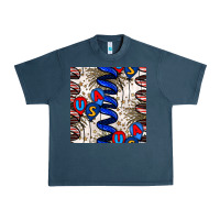 Midnight Navy usa balloons seamless pattern Urban Heavy Tee - BundleAndBundleShop