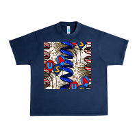 Navy usa balloons seamless pattern Urban Heavy Tee - BundleAndBundleShop