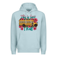 Blue Mist this is how i roll school bus Premium Hoodie - Artiststas